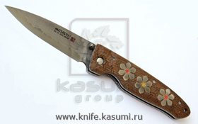 Нож складной Цветок LMC-0140D, Mcusta, Япония