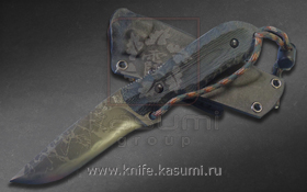 Нож туристический Green Leaf, Кику, Япония